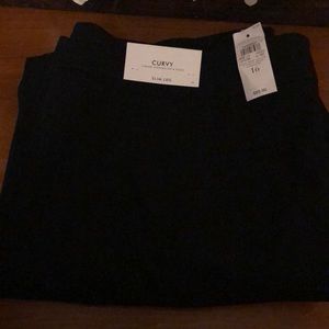Dress slacks black